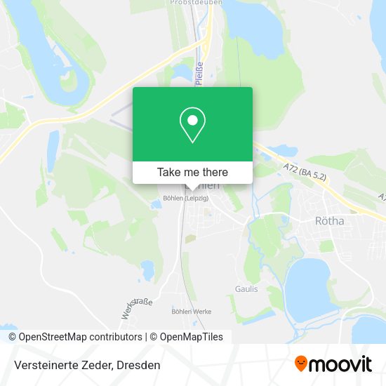 Карта Versteinerte Zeder