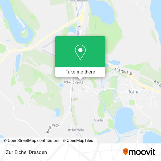 Карта Zur Eiche