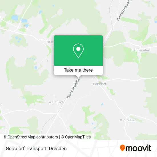 Карта Gersdorf Transport