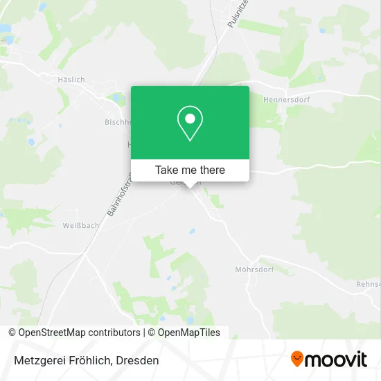 Metzgerei Fröhlich map