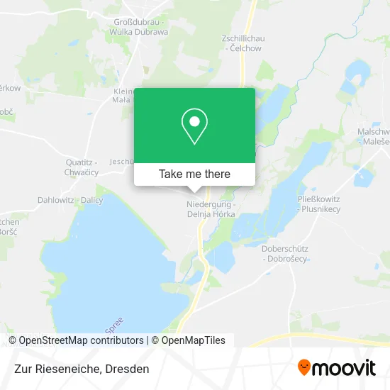 Карта Zur Rieseneiche