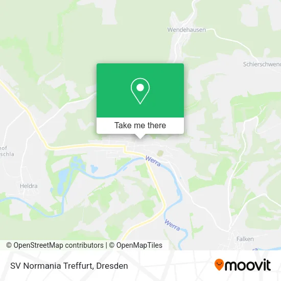 Карта SV Normania Treffurt