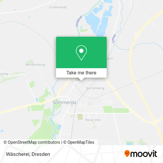 Карта Wäscherei