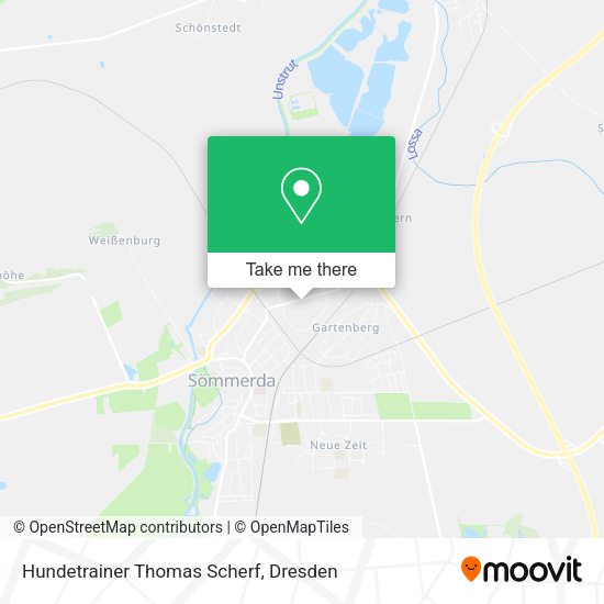 Карта Hundetrainer Thomas Scherf