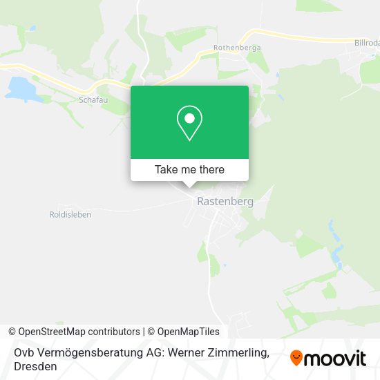 Карта Ovb Vermögensberatung AG: Werner Zimmerling