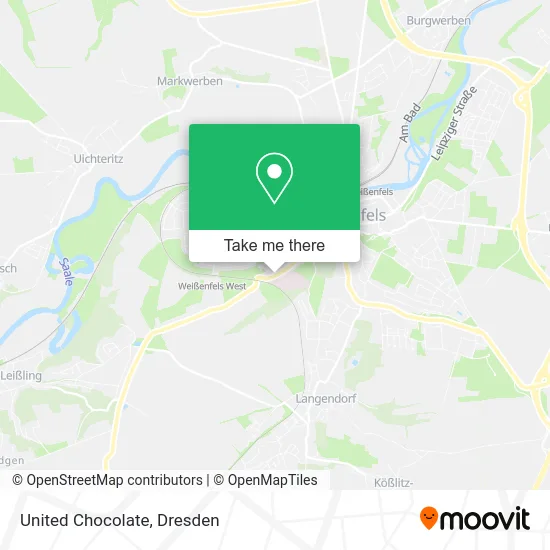 United Chocolate map