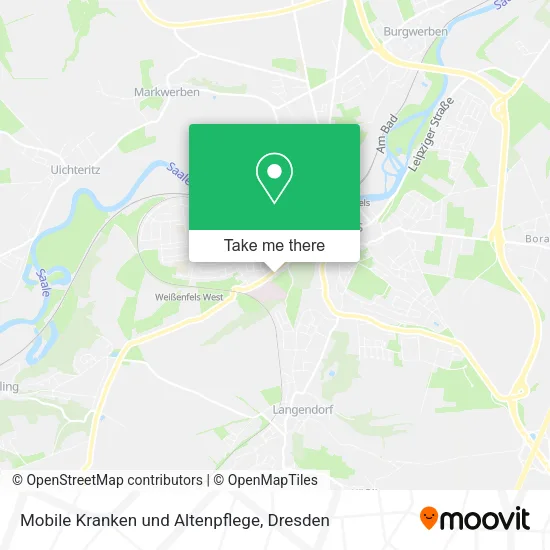 Карта Mobile Kranken und Altenpflege