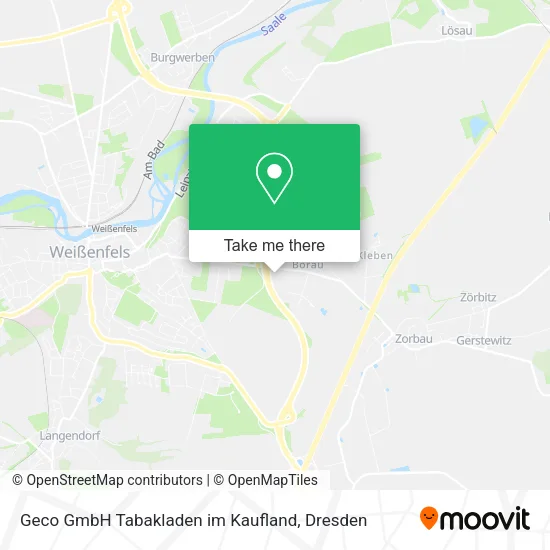 Geco GmbH Tabakladen im Kaufland map