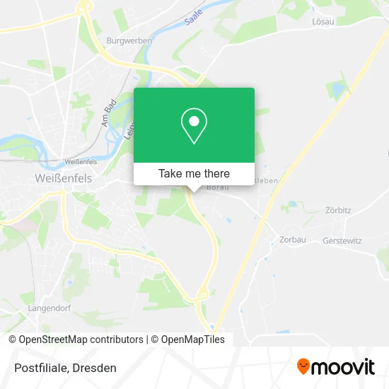 Карта Postfiliale