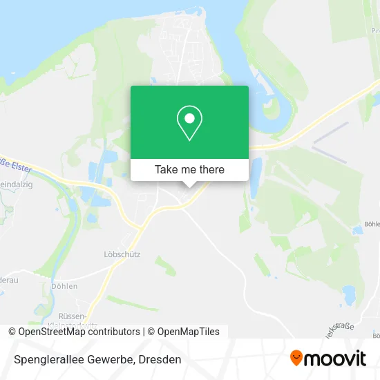 Карта Spenglerallee Gewerbe