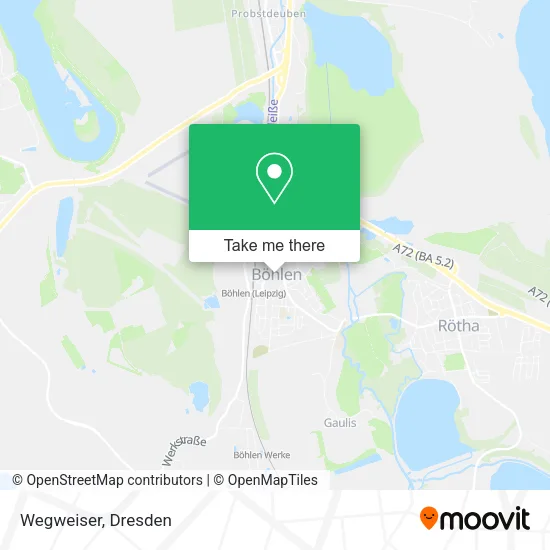 Карта Wegweiser