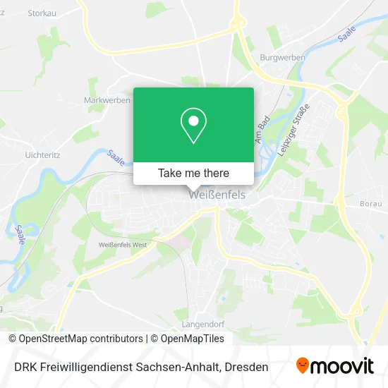 Карта DRK Freiwilligendienst Sachsen-Anhalt