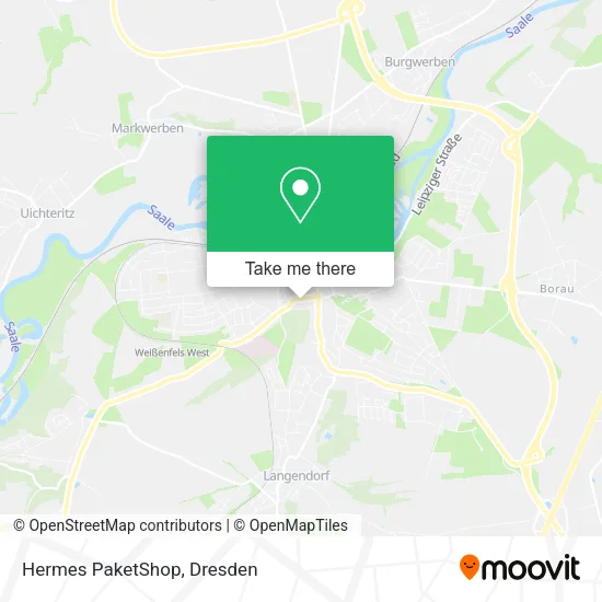 Карта Hermes PaketShop