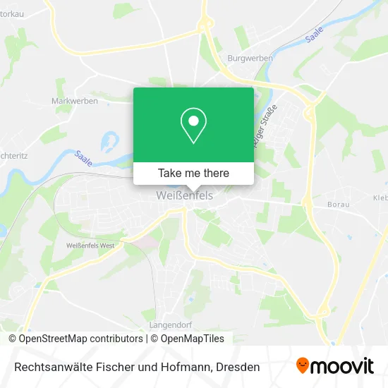 Карта Rechtsanwälte Fischer und Hofmann