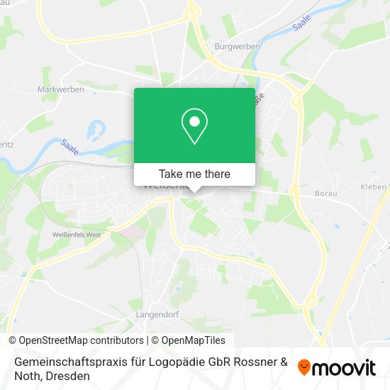 Карта Gemeinschaftspraxis für Logopädie GbR Rossner & Noth