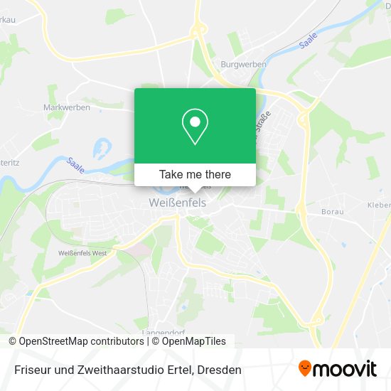 Карта Friseur und Zweithaarstudio Ertel