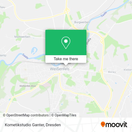 Карта Kometikstudio Ganter