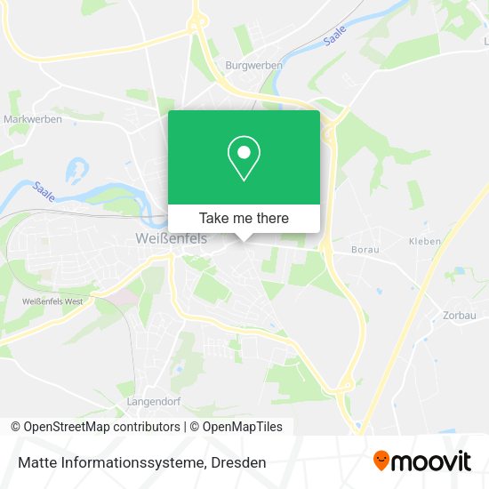 Карта Matte Informationssysteme