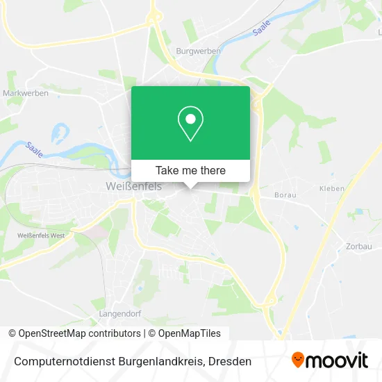 Карта Computernotdienst Burgenlandkreis