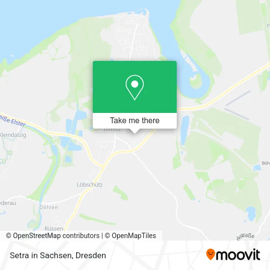 Карта Setra in Sachsen