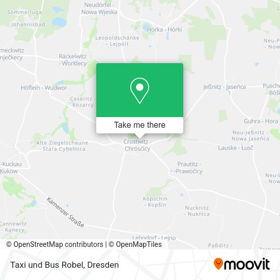 Карта Taxi und Bus Robel