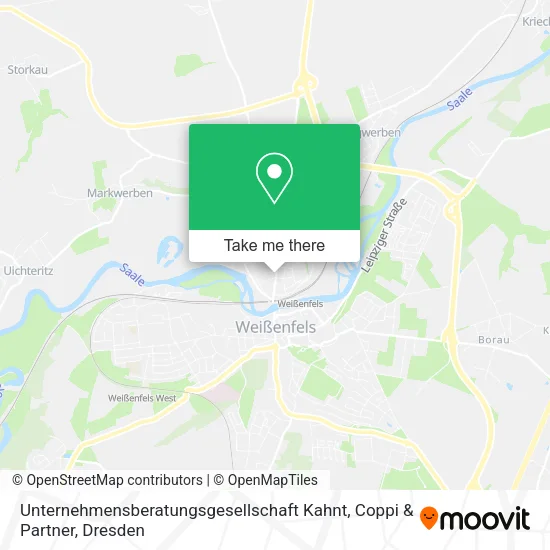 Карта Unternehmensberatungsgesellschaft Kahnt, Coppi & Partner