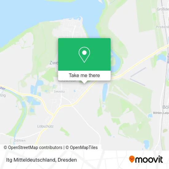 Карта Itg Mitteldeutschland