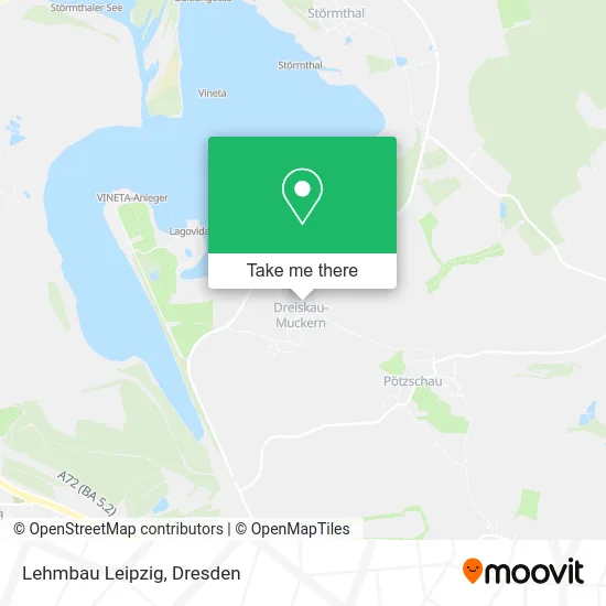 Карта Lehmbau Leipzig