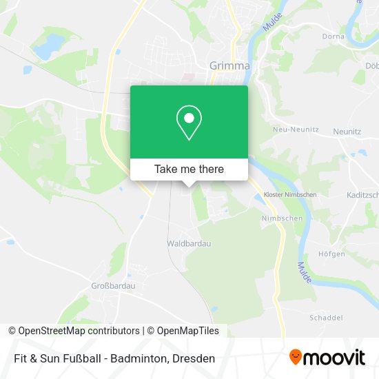 Карта Fit & Sun Fußball - Badminton