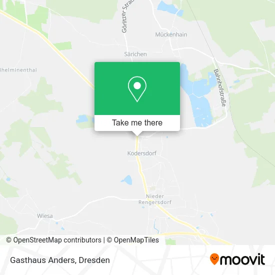 Карта Gasthaus Anders
