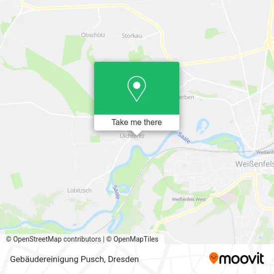 Карта Gebäudereinigung Pusch