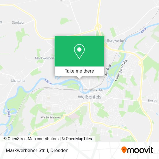 Карта Markwerbener Str. I