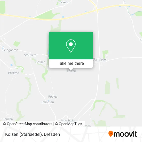 Kölzen (Starsiedel) map