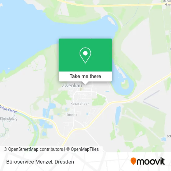 Карта Büroservice Menzel