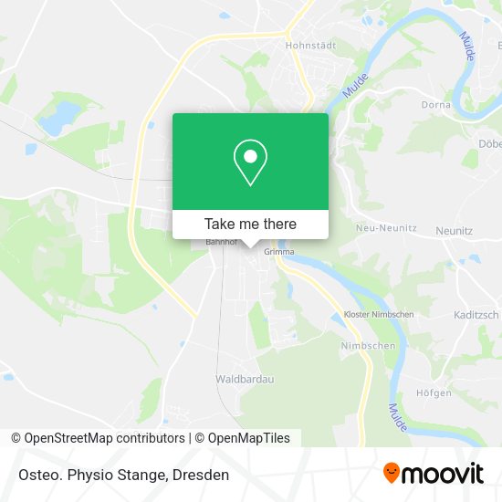 Карта Osteo. Physio Stange