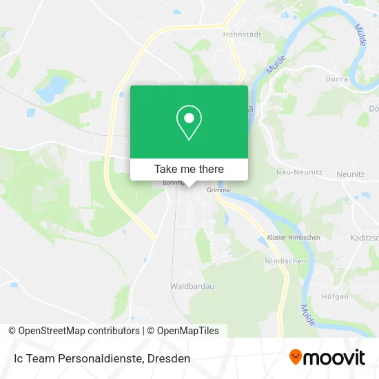 Карта Ic Team Personaldienste