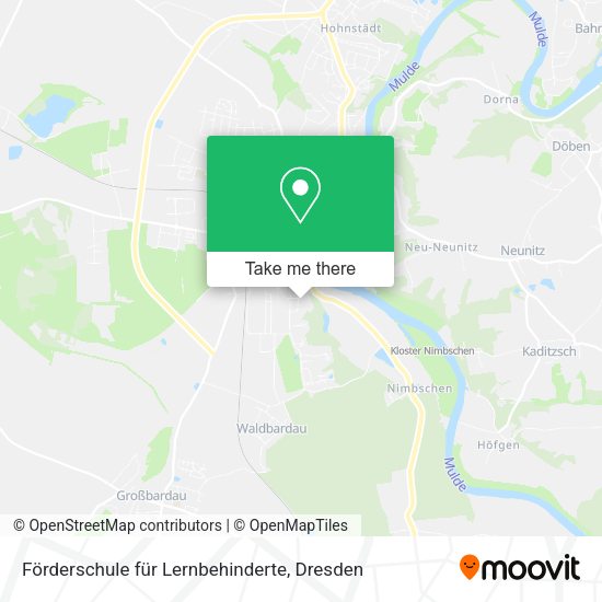 Карта Förderschule für Lernbehinderte
