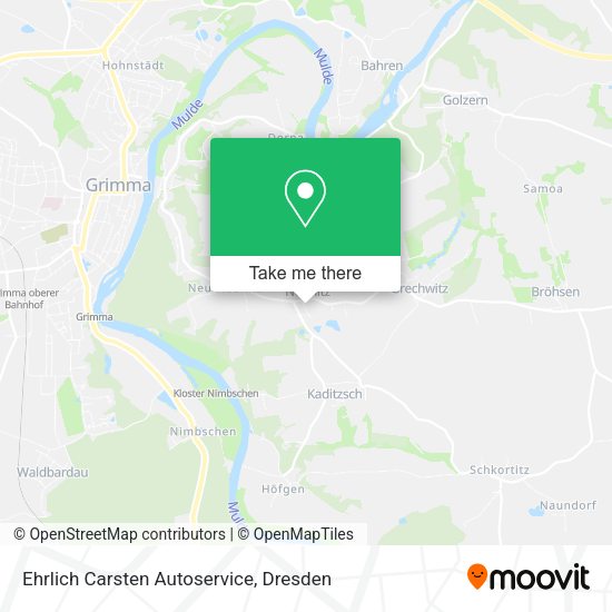 Карта Ehrlich Carsten Autoservice