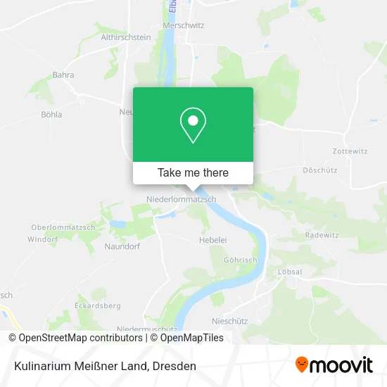 Карта Kulinarium Meißner Land