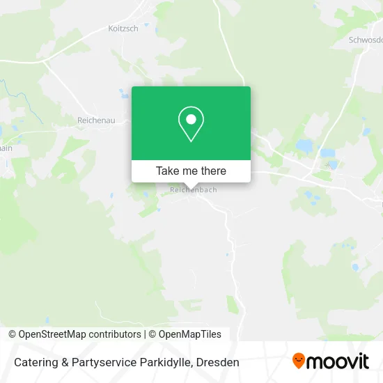Карта Catering & Partyservice Parkidylle