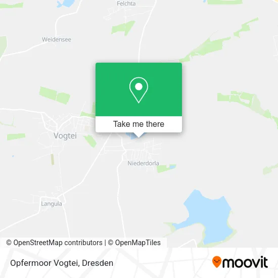 Карта Opfermoor Vogtei