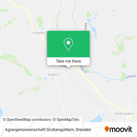 Карта Agrargenossenschaft Großengottern