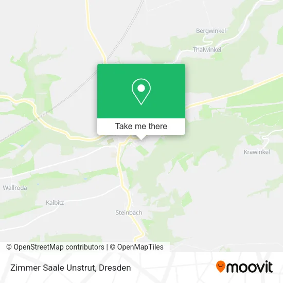 Карта Zimmer Saale Unstrut