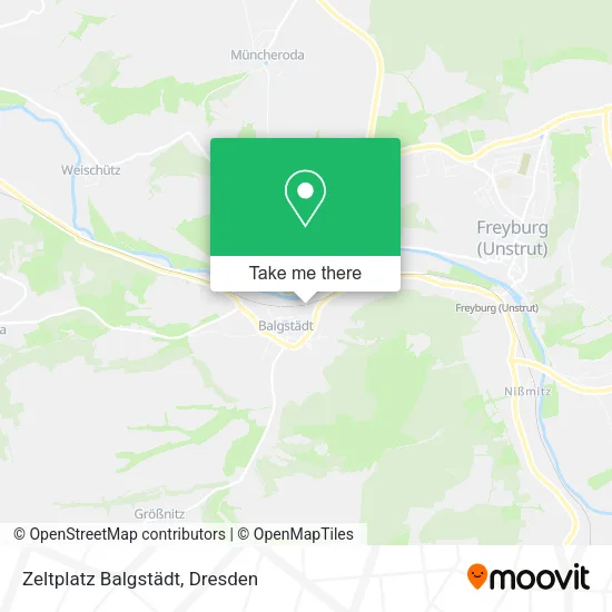 Zeltplatz Balgstädt map