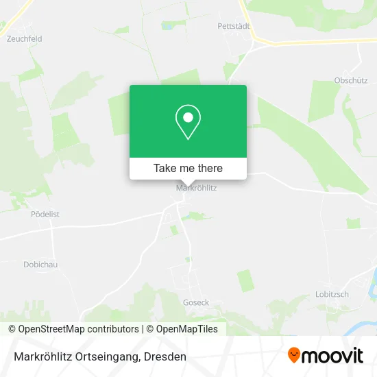 Карта Markröhlitz Ortseingang
