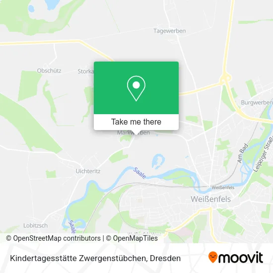 Карта Kindertagesstätte Zwergenstübchen