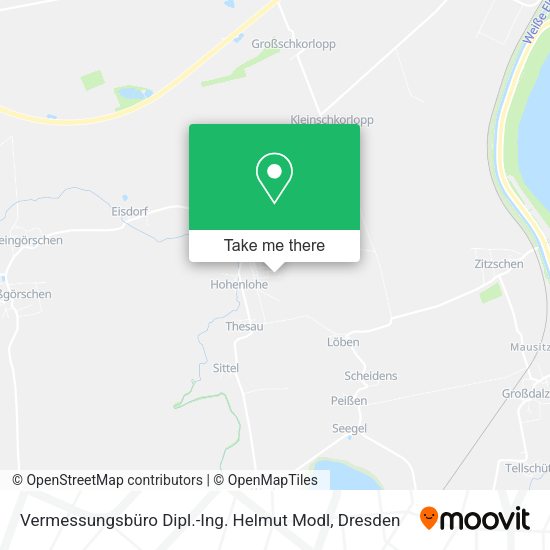 Карта Vermessungsbüro Dipl.-Ing. Helmut Modl