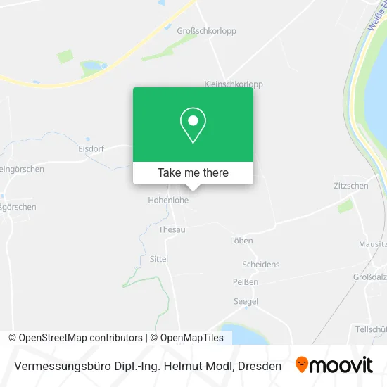 Карта Vermessungsbüro Dipl.-Ing. Helmut Modl