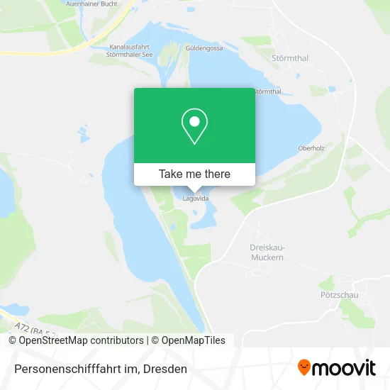 Карта Personenschifffahrt im