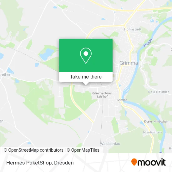 Карта Hermes PaketShop